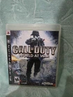 COD Call of Duty: World at War PlayStation 3 PS3 CIB Complete Tested Works