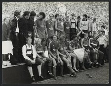 Mannschaftsbild Bayern München im Jahre 1981