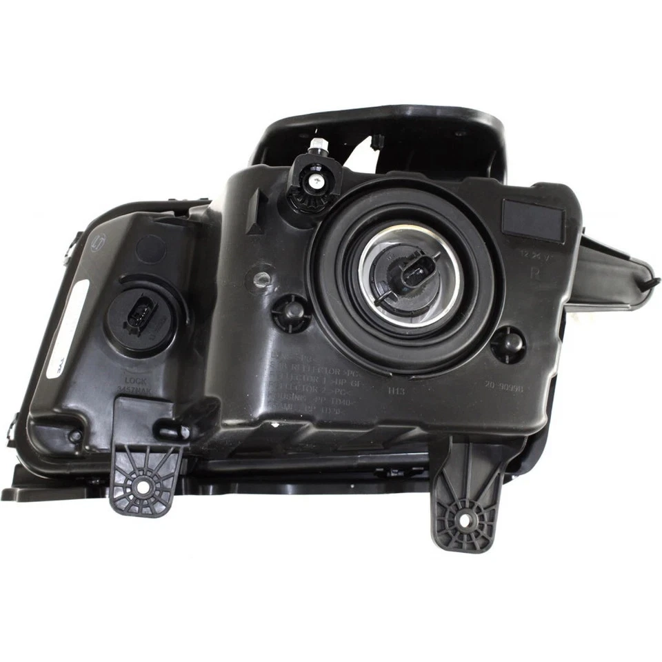 Halogen Headlights 2010 2011 2012 2013 Chevy Camaro Left+Right w/ Bulb Pair - Image 4 of 4