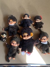 Vintage Monchhichi Sammlung Sekiguchi Japan (1970er/80er)  inkl. Sneaker-Version
