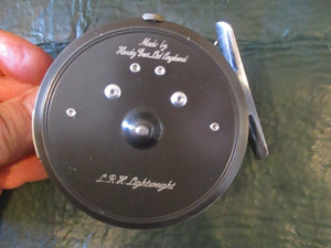 Vintage Hardy Brothers LTD England LRH  L. R. H. Lightweight Fly Reel
