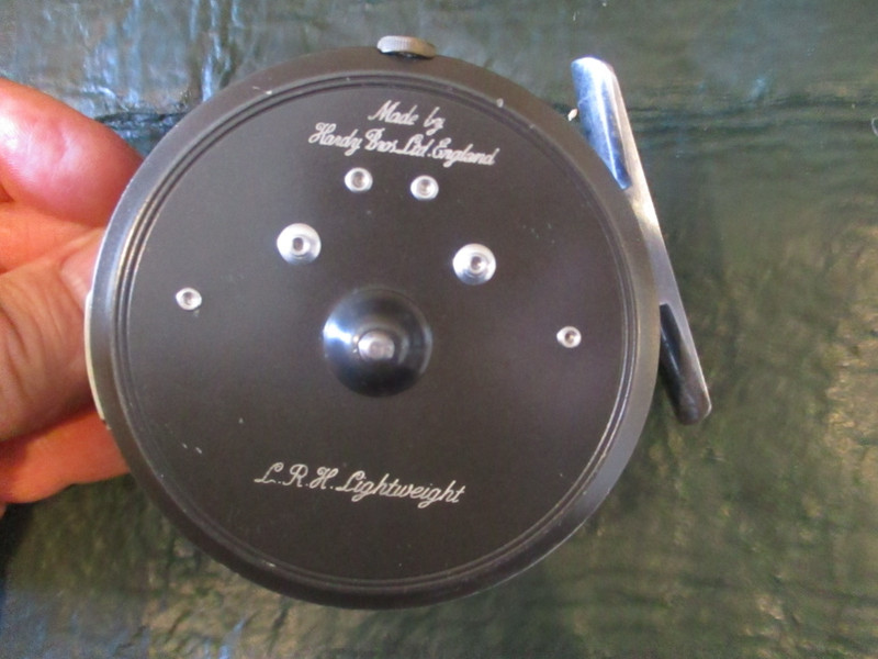 Vintage Hardy Brothers LTD England LRH  L. R. H. Lightweight Fly Reel