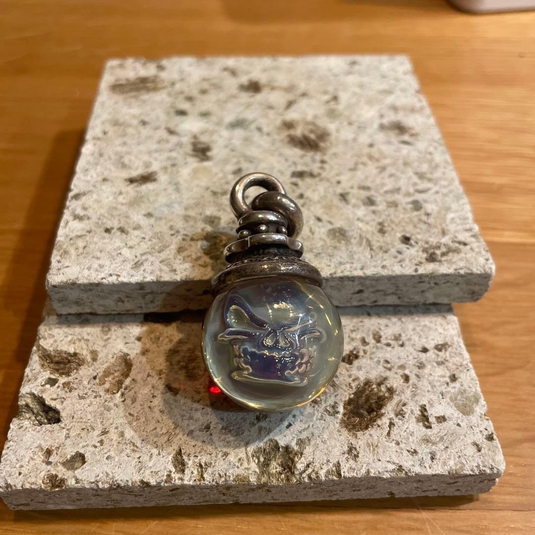 その他 New mini skull marble pendant Starlingear SKULL MARBLE Mini Marble Pendant Top | eBay
