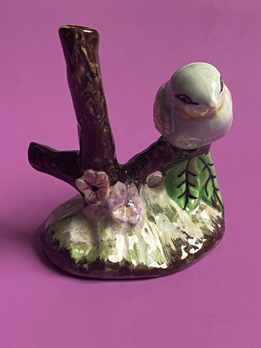 Vintage Weetman Biffware Keramik Vogel Figur Ornament 3,2 Zoll - Bild 4 von 5