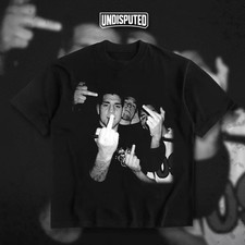 Diaz Brothers Middle Finger Heavy Cotton T-shirt UFC Nate Diaz & Nick