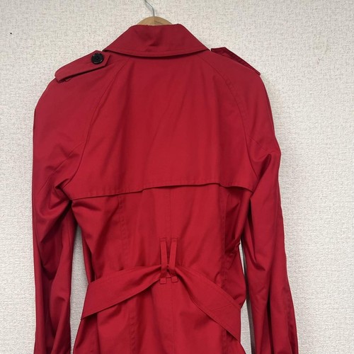 Burberry LONDON Women Nova Check Trench Coat Spring Coat 40/L(US:M) 74310K Auth - Picture 6 of 24