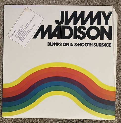 Jimmy Madison - Bumps On A Smooth Surface - 1978 Adephi AD-5007 LP Vinyl - EX