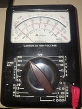 Triplett Corporation 630 Type 6 Volt-OHM Milliammeter multimeter  9.3.5 