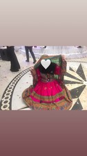 Afghanisches Traditionelles Kleid Damen Bekleidung  Elegant Bunt