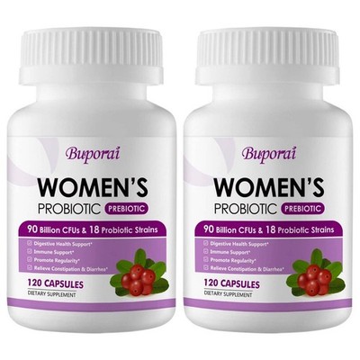 Women's Probiotic 240pcs,Aids Digestion,Promote Intestinal Health,Provide Energy