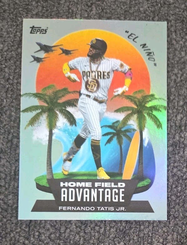 Topps Series 1 Fernando Tatis Jr. Home Field Advantage #HA-1 San Diego Padres ⚾️