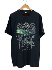 Vintage 90's Jurassic Park The Lost World T Rex Movie Promo Tee Size XL