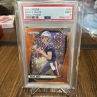 🇺🇸🇺🇸2024 Panini Prizm Orange Disco Prizm RC Drake Maye PSA MINT 9 🇺🇸🇺🇸