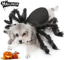 Spider Costume for Halloween Party Decoration, Cosplay Costumes for Small Dogs a