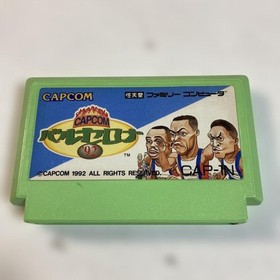 Capcom Barcelona '92 Famicom Game Cartridge Tested Retro Japan Import
