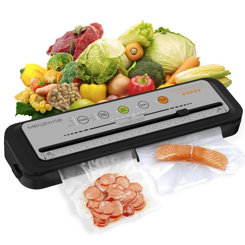 Vacuum Sealer Machine for Food Storage with Sealer Bags | Automatic Food Seal...