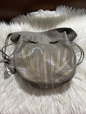 Nina Ricci Vintage 80 s Leather Cross Body Ba...