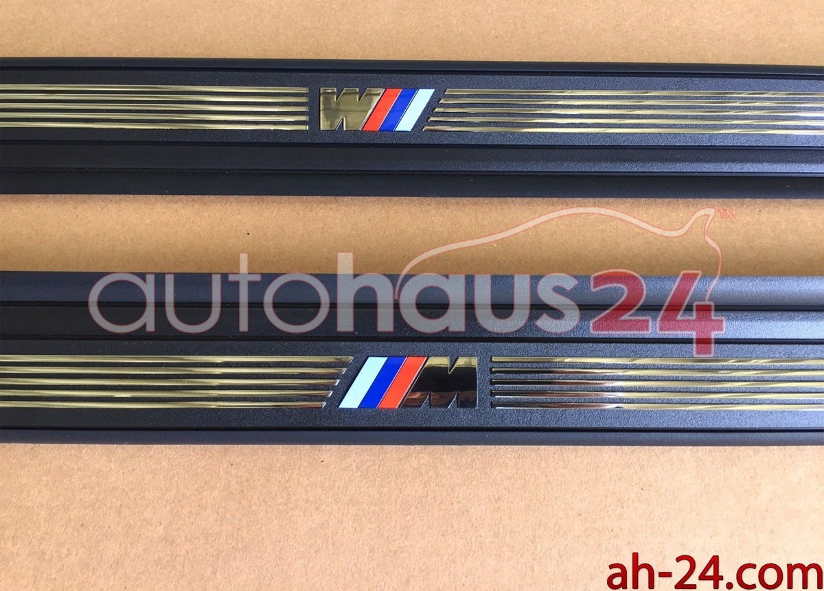 milimili OEM BMW Edition 50 Year BMW M door sill trims - 51477858095
