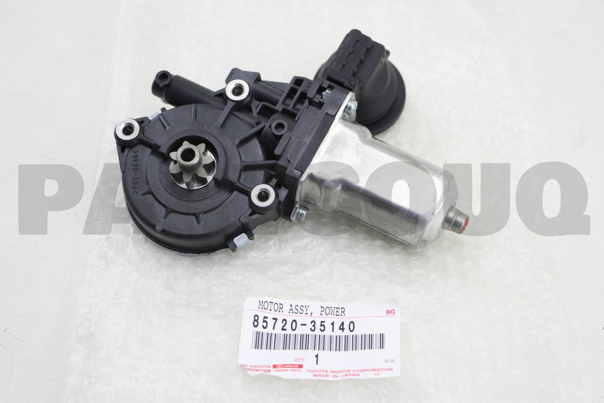 8572035140 Genuine Toyota MOTOR ASSY, POWER WINDOW REGULATOR, RH