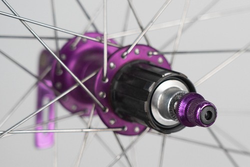 NOS BESTIALINE PURPLE MATRIX SINGLE TRACK PRO WHEELSET 26" MTB VINTAGE OLD - Picture 13 of 16