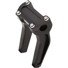 Thrashin Supply Company Black - 6-1/2"  Pullback Handlebar Riser TSC-6525-1