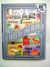 Exotic Teas Of The World 80 Bags - Makes A Great Gift - 10/26 NEW