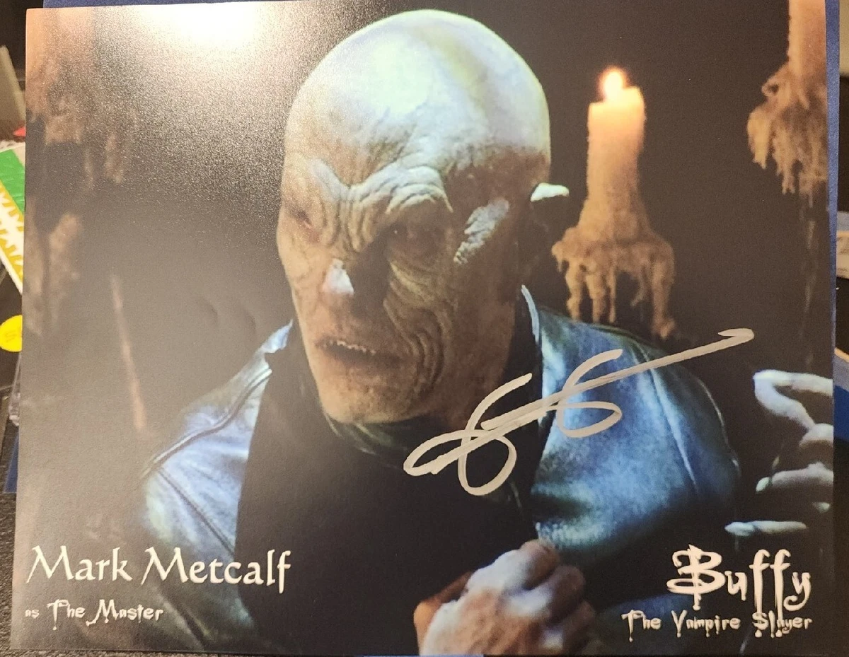 BUFFY/ANGEL Mark Metcalf as The Master 8×10 autograph photo COA. | eBay