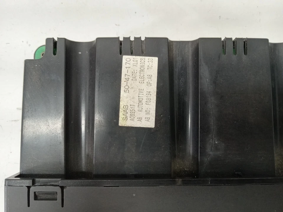 Unidad de control de temperatura de aire acondicionado/calentador Subaru Legacy 1991-1994 OEM, 50-47-170 Foto 4 de 4