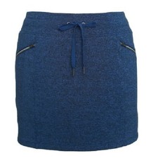 NEW Tangerine Women's Metro Heather Knit Skort Navy Size Small 60 Retail