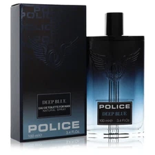 Police Deep Blue Cologne 3.4 oz EDT Spray for Men by Police Colognes