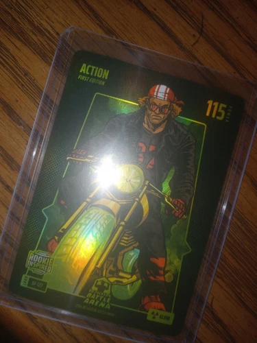 Action Jackson Holiday Rookie - GLOW Battlefoil - 2024 Bo Jackson Battle Arena