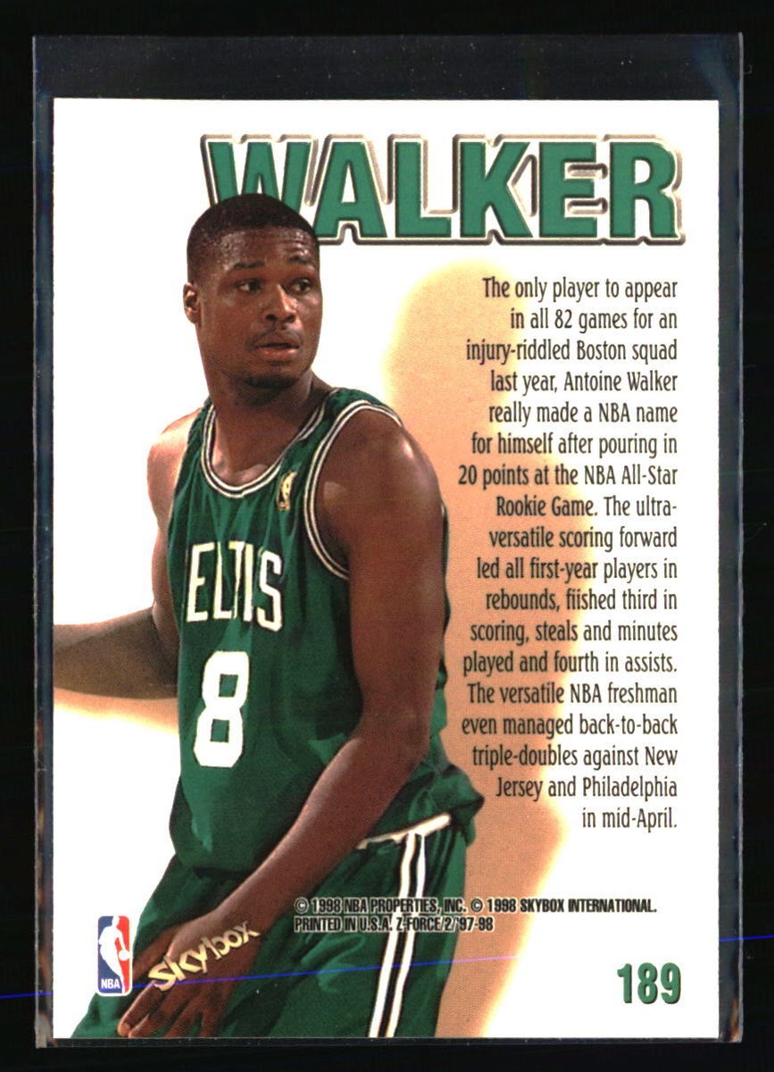 Antoine Walker 1997-98 SkyBox Z-Force #189 | eBay