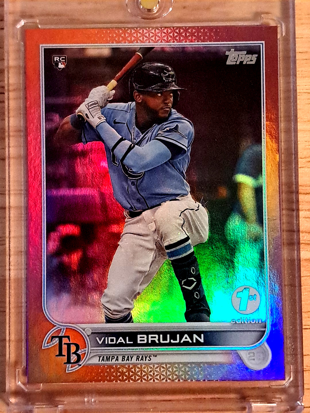 Vidal Brujan /10 (RC) (1st Edition)🍀👀- 2022 Topps Series 1 ⚡1st Edition⚡- OMG!