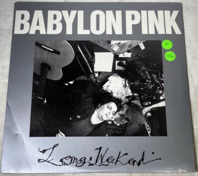Babylon Pink Long Weekend 1989 Wave Seven Rock SEALED Vinyl Record LP Northfield