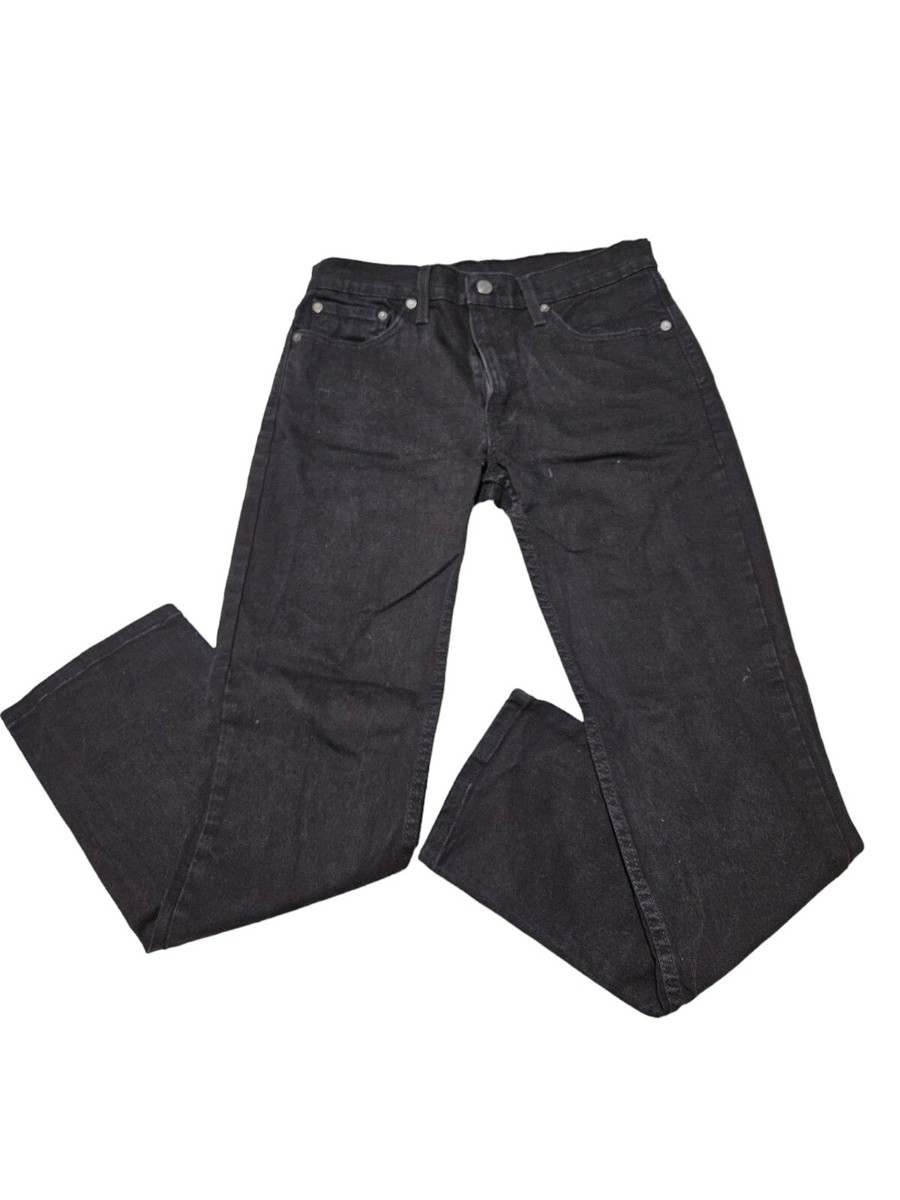 Levis 511 Jeans Mens 32x30 Black Tab Black Label Straight leg