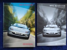 Toyota MR2 Roadster brochure 10.2002 + technical data