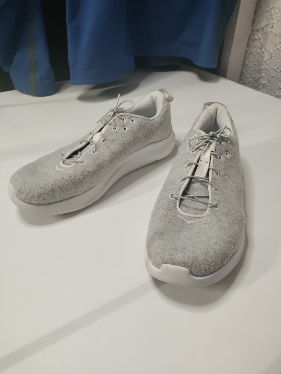 Hoka One One Shoes Women's Size Gray Hupana Flow Wool