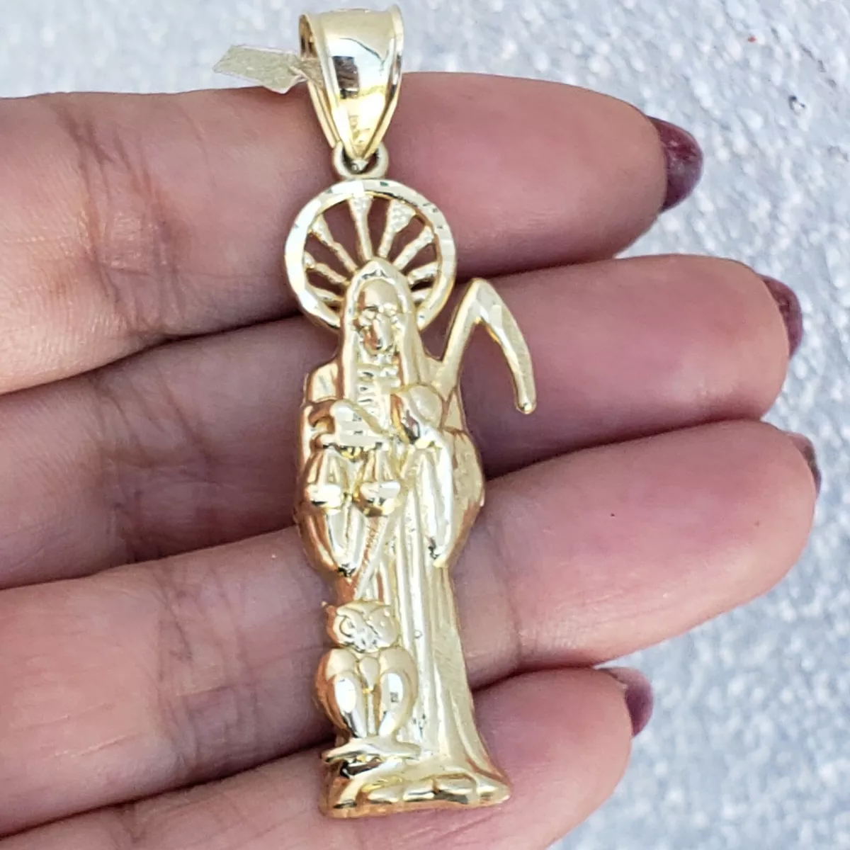 Angel of death gold pendant shop