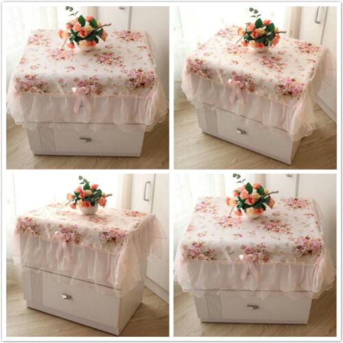 Romantic Dating Tablecloth Lace Embroidered Bedside Table Cover Home Decor SW - Afbeelding 1 van 12