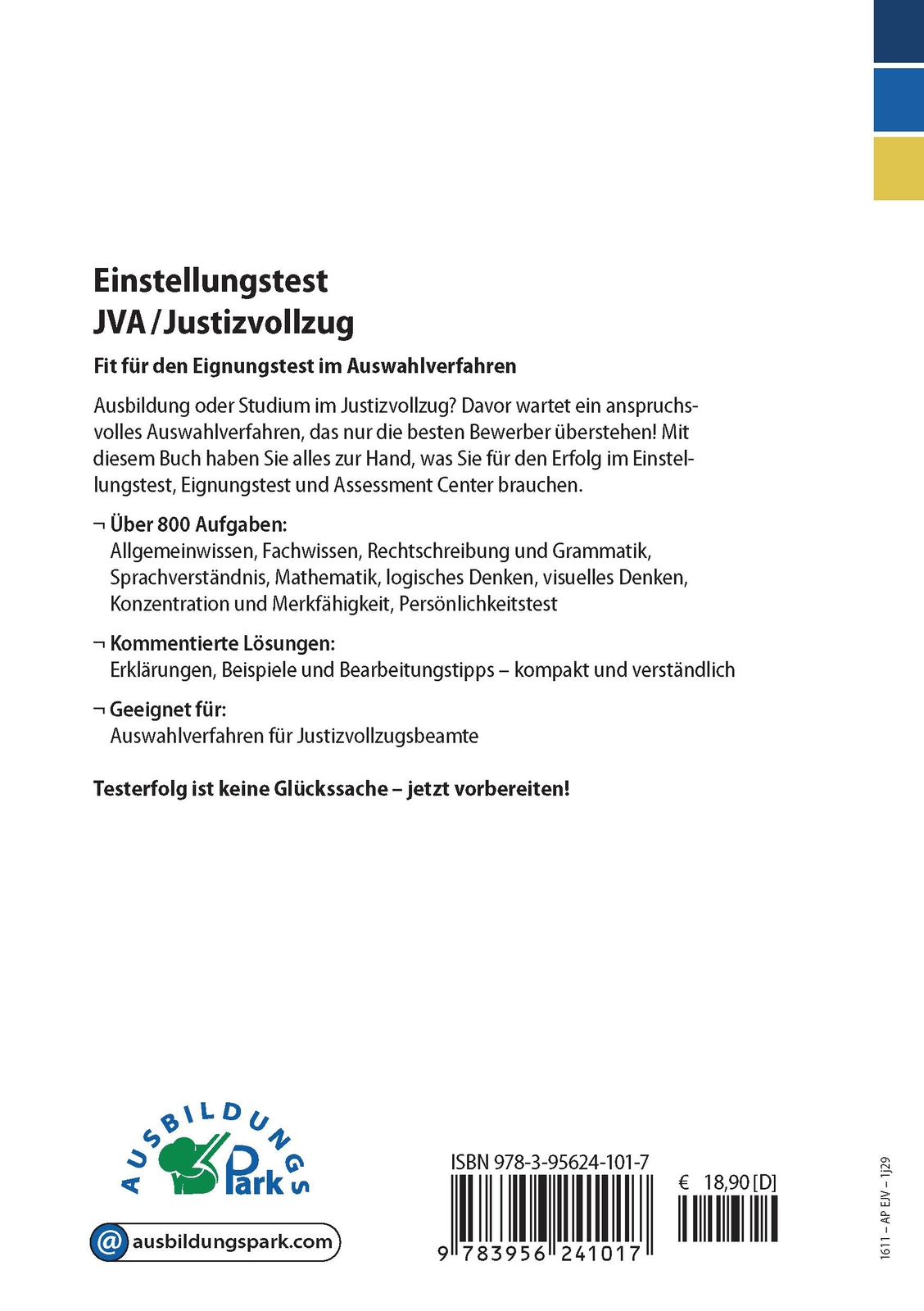 Thumbnail - Einstellungstest Jva / Justizvollzug Kurt Guth