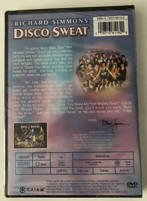 Sweat/Answer【CD＋DVD】 Richard Simmons - Disco Sweat (DVD, 2002) for sale online | eBay