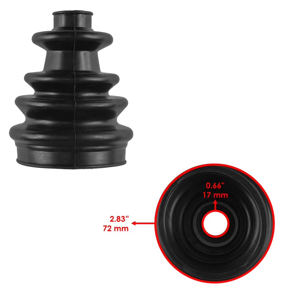 Kit de arranque CV exterior eje delantero para Polaris Trail Boss 250 4X4 1991 1992 Foto 2 de 4