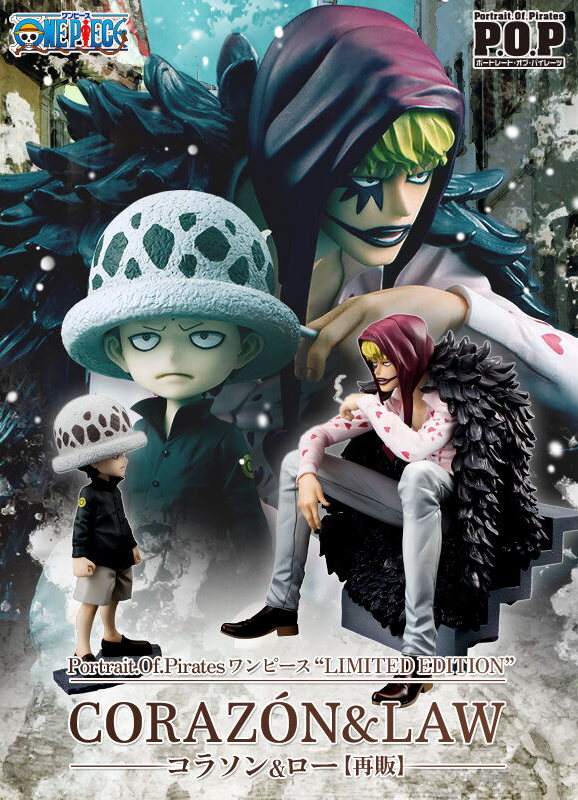 ワンピース　CORAZÓN & LAW フィギュア One Piece Corazon & Law Figure P.O.P Portrait Of Pirates