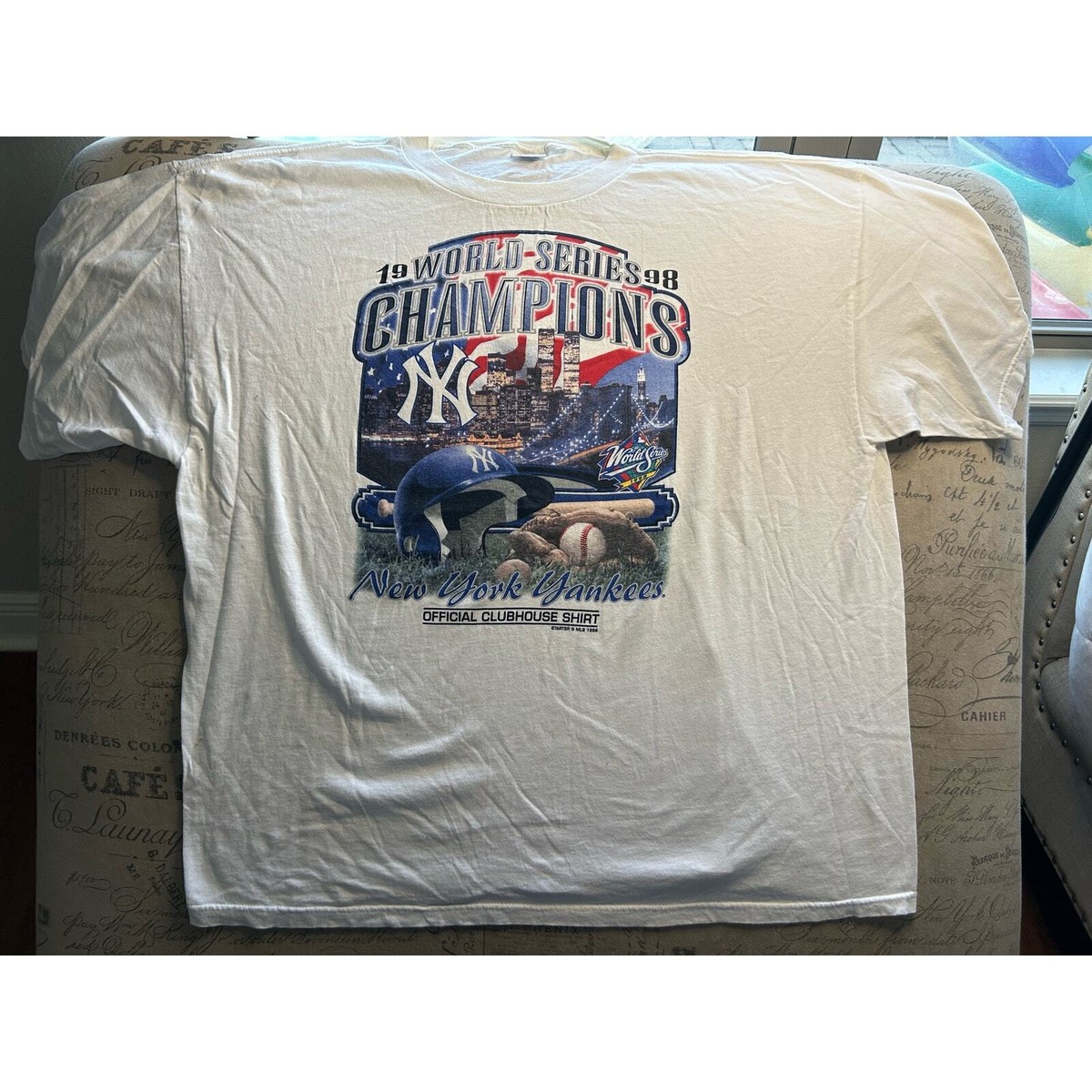 Vintage 1998 Starter New York Yankees Champions T-Shirt | eBay 