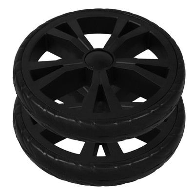  2 Stück Universal-Rollstuhlräder Ersatz Walker Wheels Roller Wheels Anti-Slip