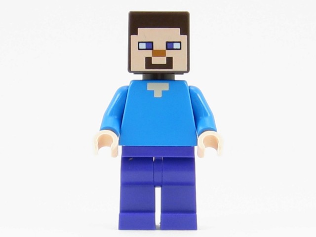 LEGO Minecraft Minifigure Steve 21113 21115 21128 for sale
