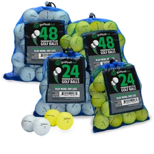 Golf Ball Nut Used Titleist AVX Recycled Mint Grade Golf Balls w/ Mesh Bag