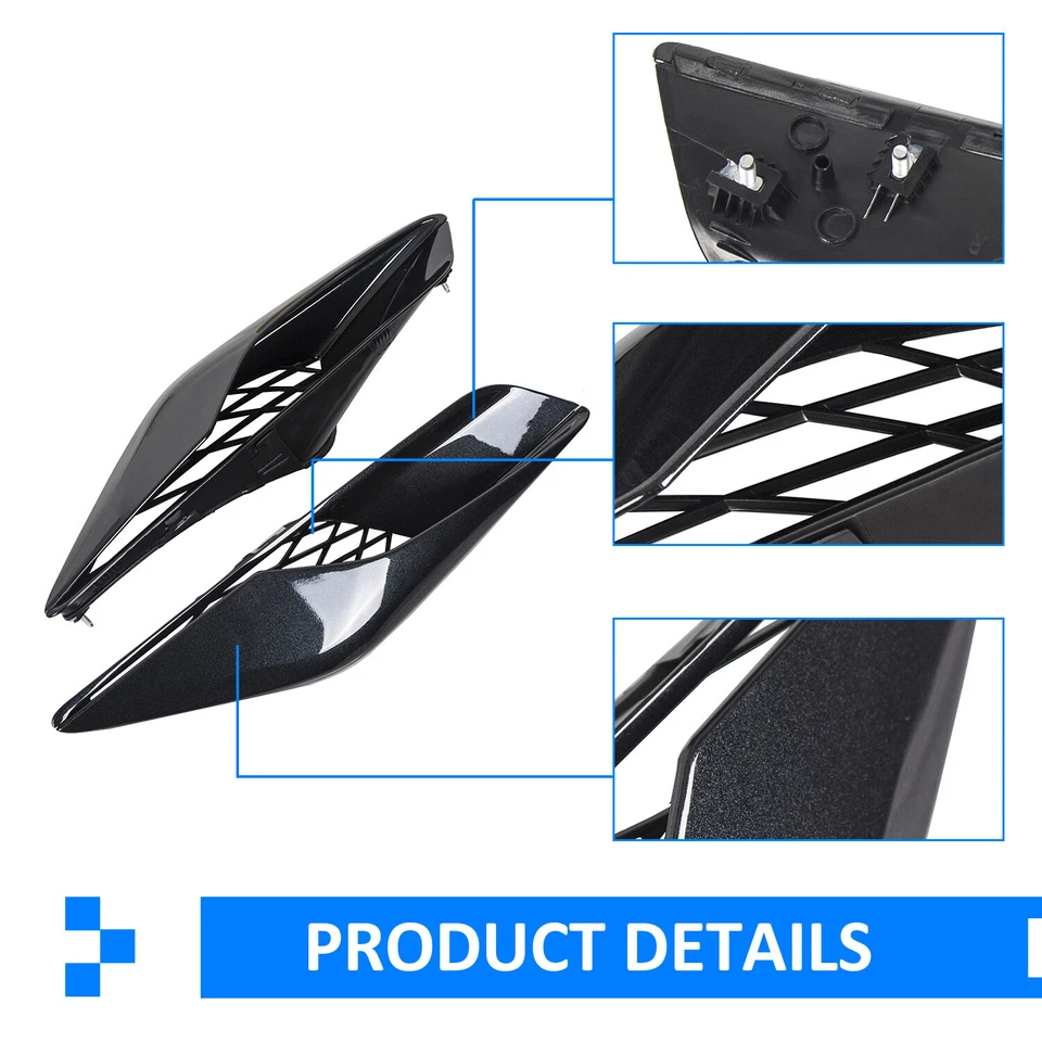 Rear Quarter Panel Scoops Carbon Flash For 14-19 Corvette FOR 23440003 23440004 - Image 4 of 4