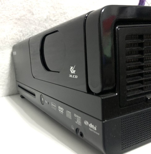 Epson MovieMate 55 3LCD Projector with Built-In DVD Player H302A Remote + Case - Picture 13 of 16