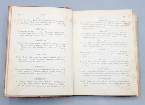 Italy’s Great Horror Earthquake & Tidal Wave Eruption 1909 Antique Disaster Book - Picture 12 of 24